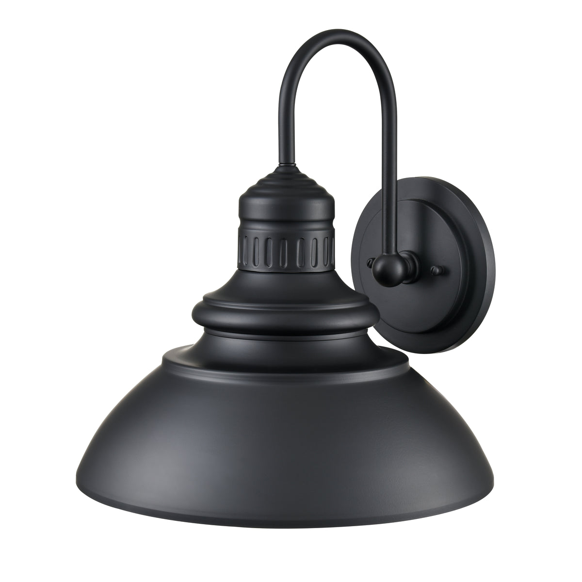 13'' Adda Powder Coated Black  Light Wall Sconce