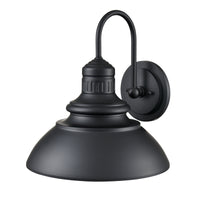 13'' Adda Powder Coated Black  Light Wall Sconce