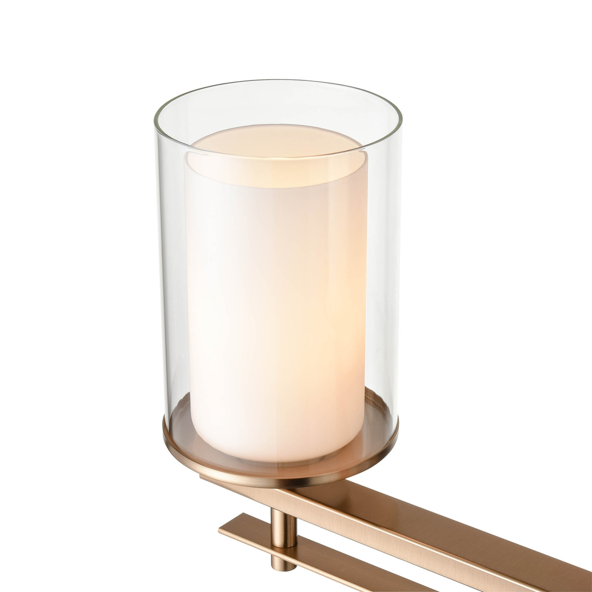 23'' Huderson Modern Gold 3 Light Bath Vanity
