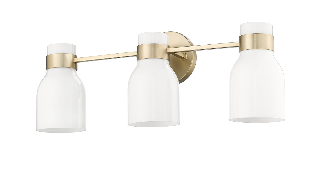 22.4'' Corella Modern Gold 3 Light Bath Vanity