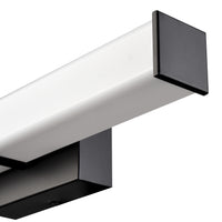18'' Tron Matte Black  Vanity Light