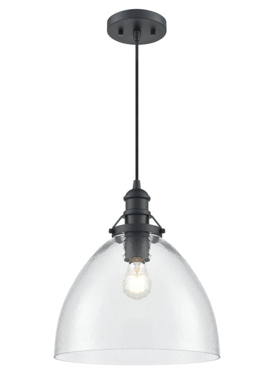 14.5'' Khrisa Matte Black 1 Light Pendant