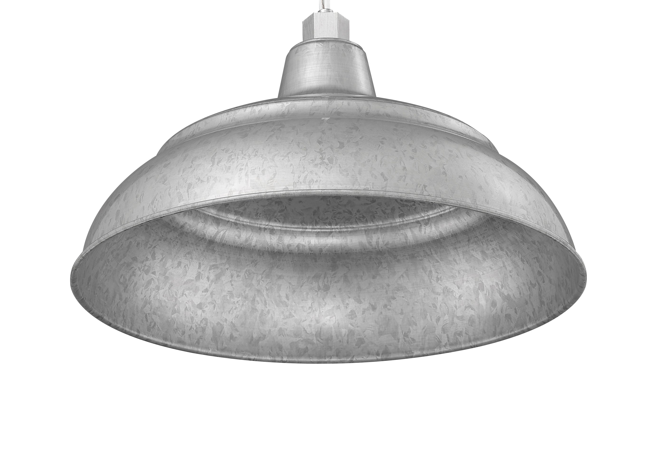 14'' Galvanized Metal R Series Warehouse Shade
