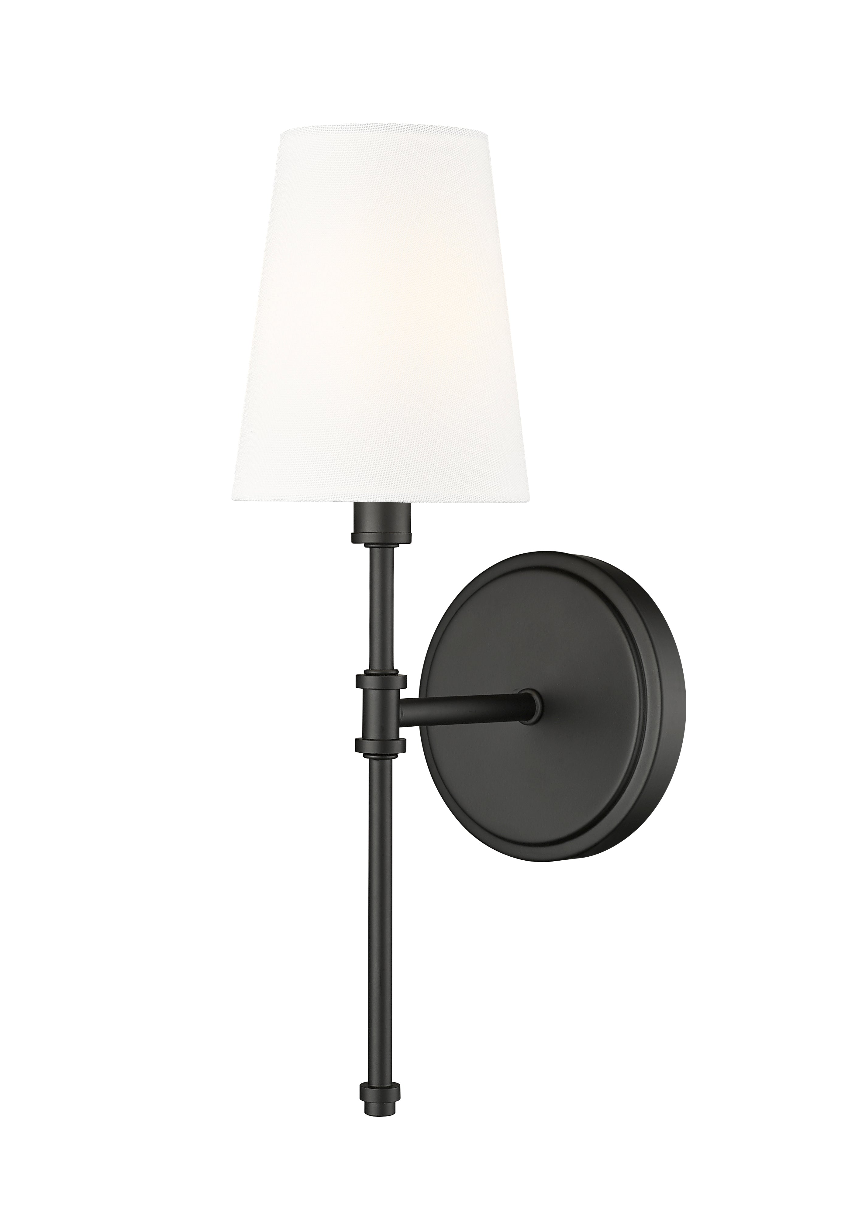 5'' Adorra Matte Black 1 Light Wall Lamp