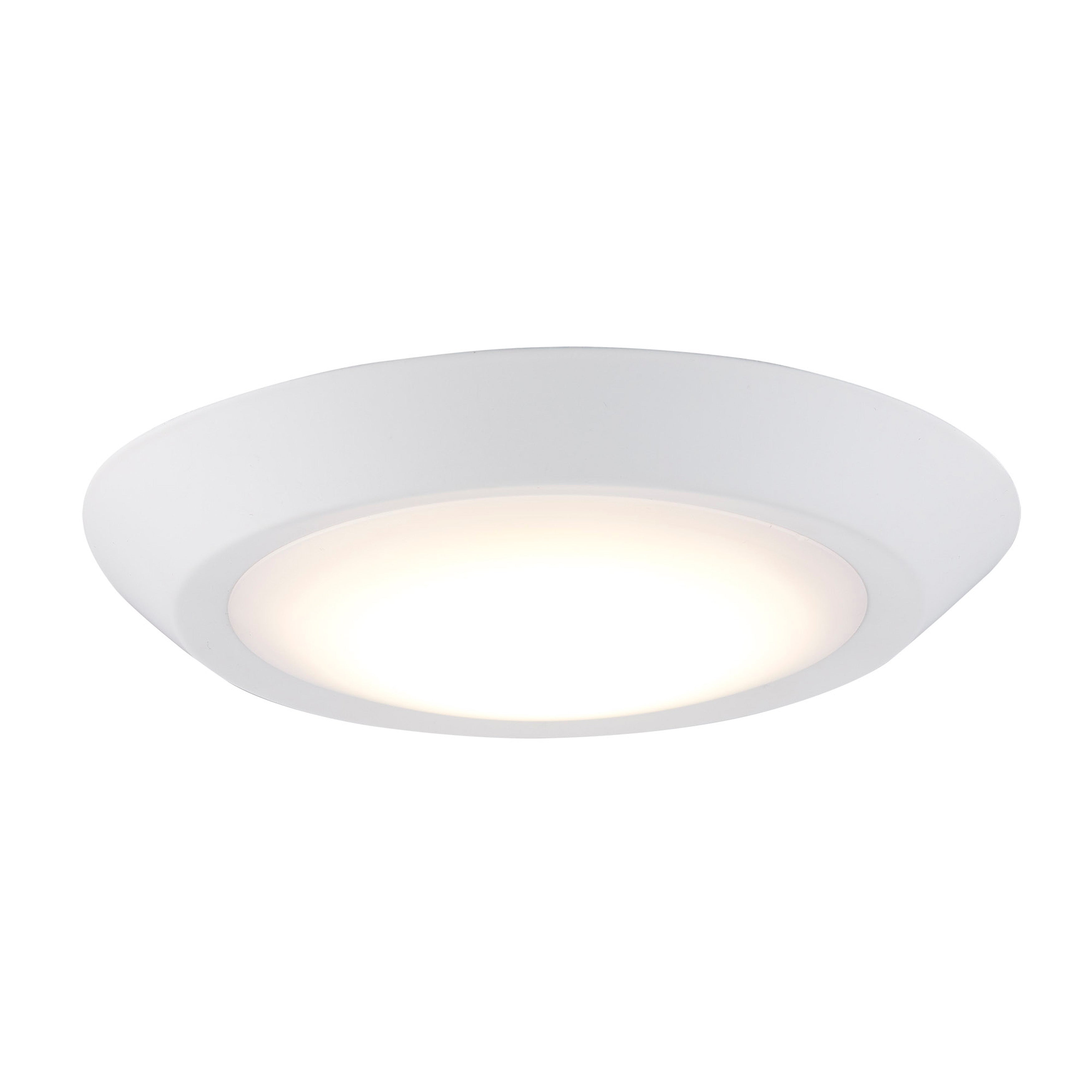 4-inch White Wall Light