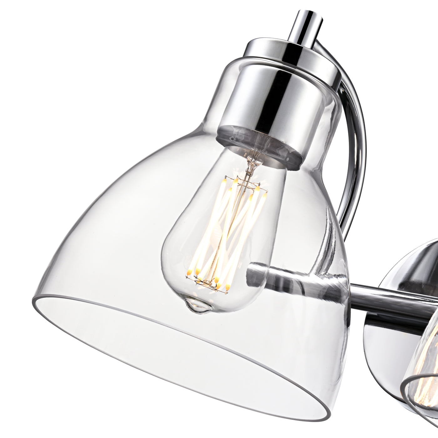 17.5'' Knightsdale Chrome 2 Light Bath Vanity