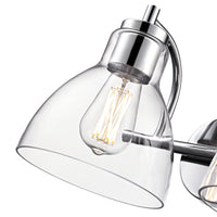 17.5'' Knightsdale Chrome 2 Light Bath Vanity
