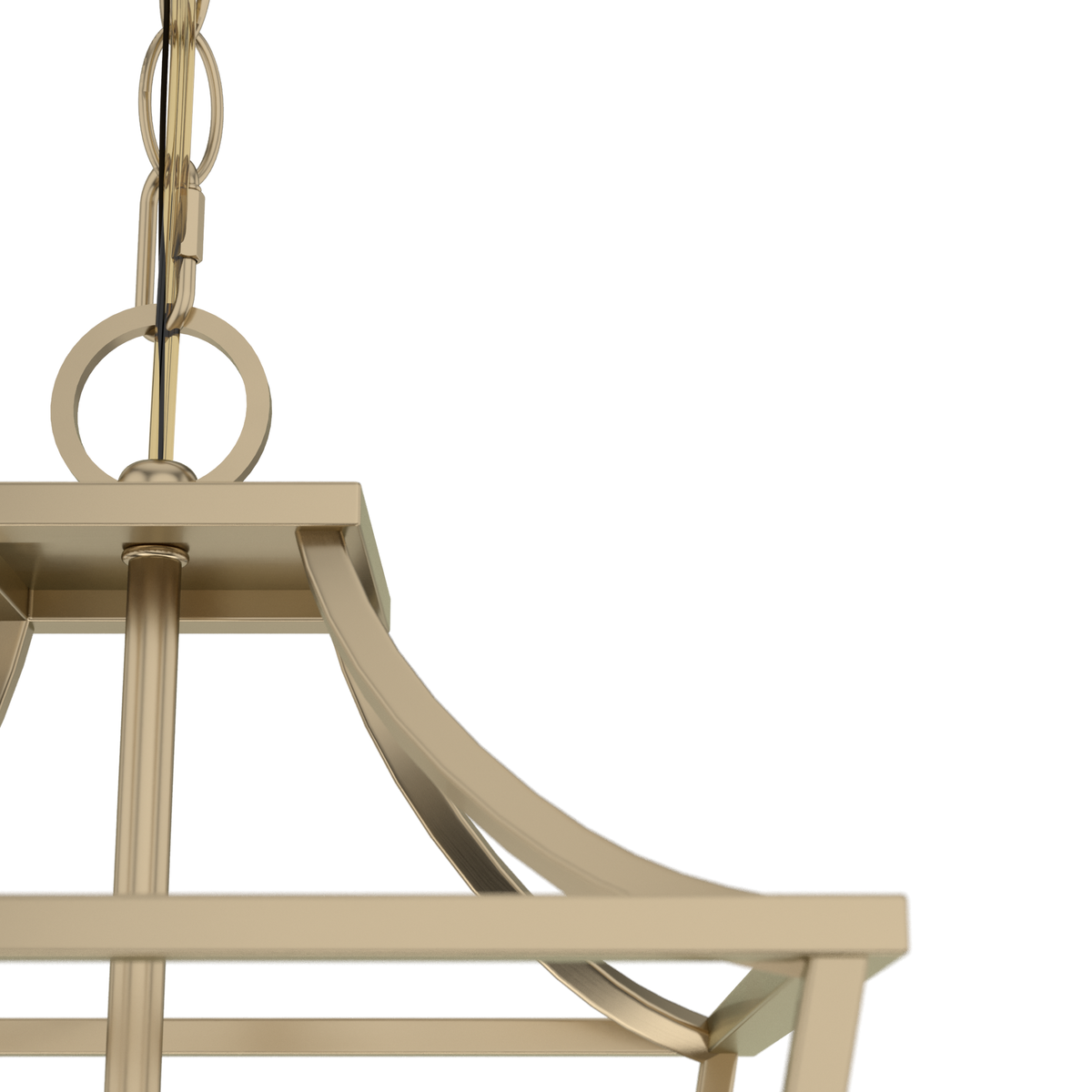 Laurel Ridge 12-inch 4-light Alturas Gold Lantern Pendant