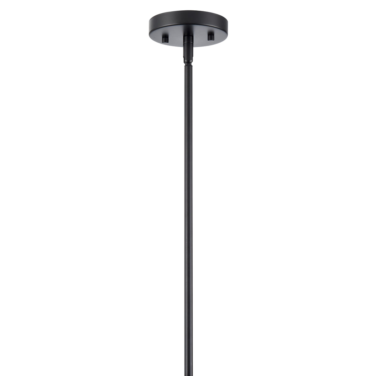 22.5'' Elise Matte Black 4 Light Pendant
