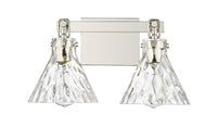 16.25'' Barlon Polished Nickel 2 Light Bath Vanity