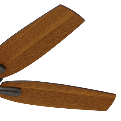 52 inch Newsome Premier Bronze Damp Rated Ceiling Fan and Pull Chain