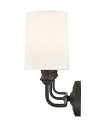 22'' Leena Matte Black 3 Light Bath Vanity