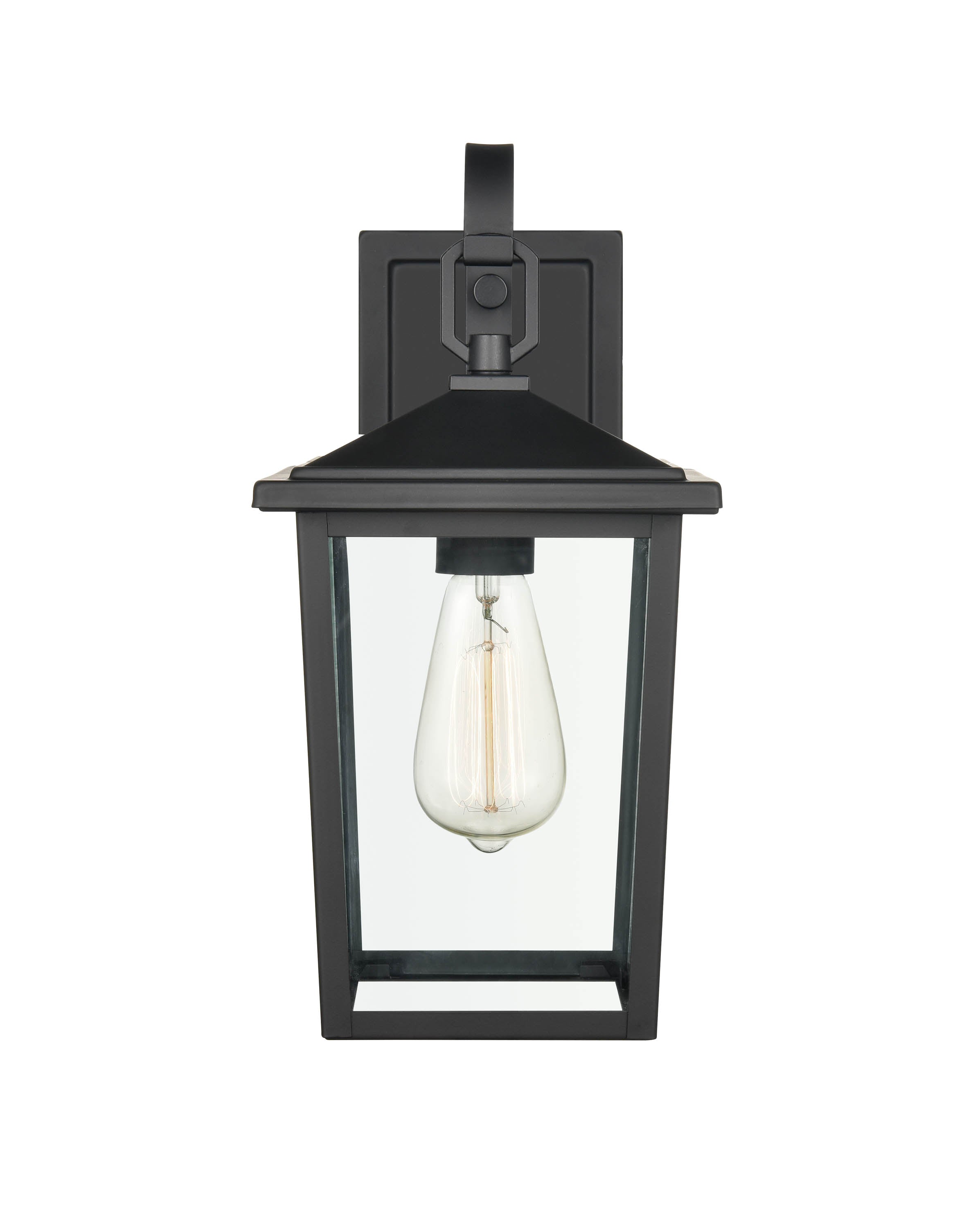 7'' Fetterton Powder Coated Black 1 Light Wall Sconce
