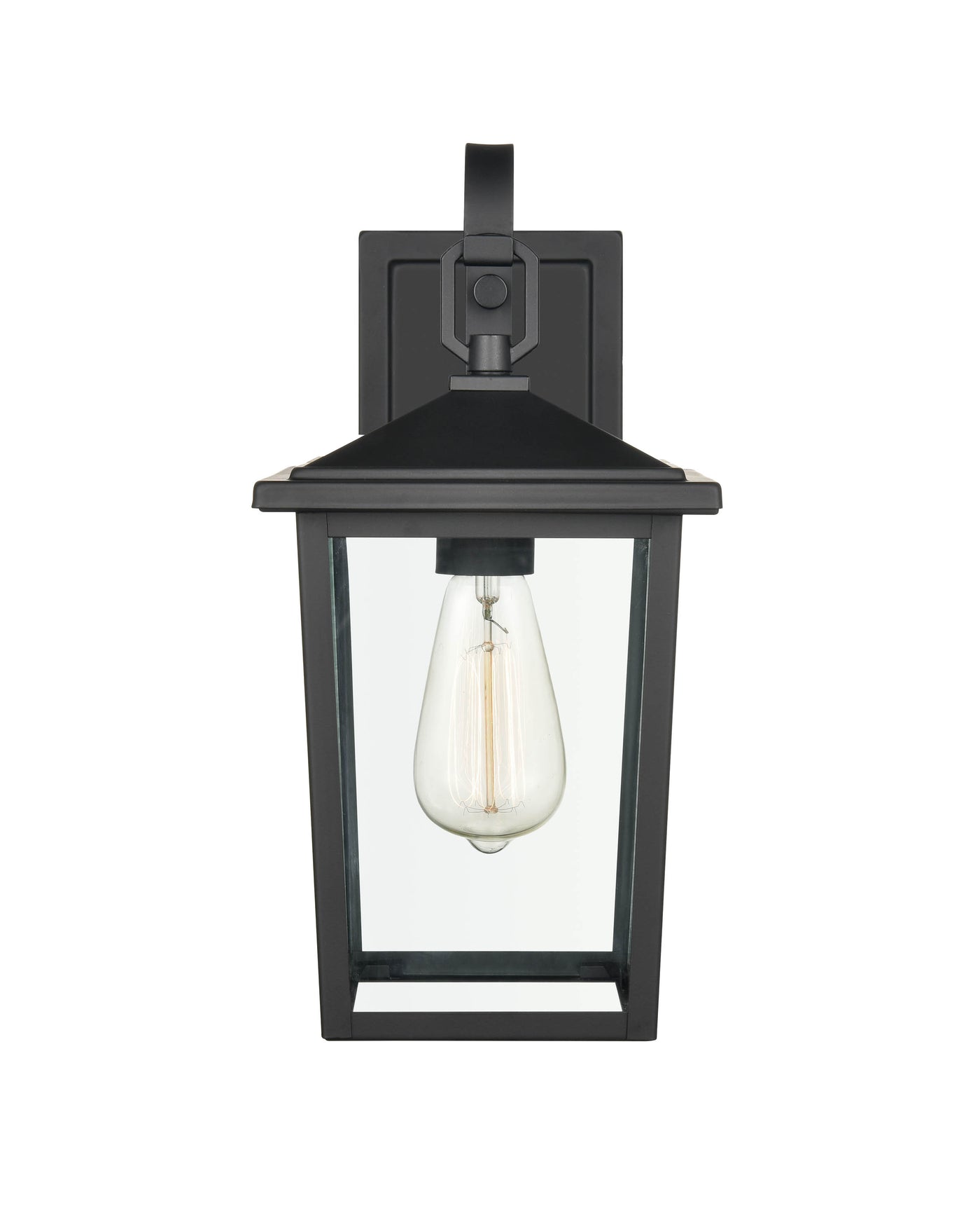 7'' Fetterton Powder Coated Black 1 Light Wall Sconce