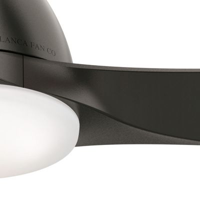 Casablanca 52 inch Wisp Noble Bronze Ceiling Fan with LED Light Kit and Handheld Remote