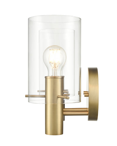 15'' Apolla Vintage Brass 2 Light Bath Vanity