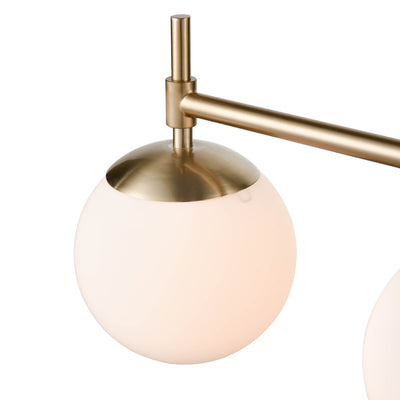 33''  Modern Gold 4 Light Bath Vanity