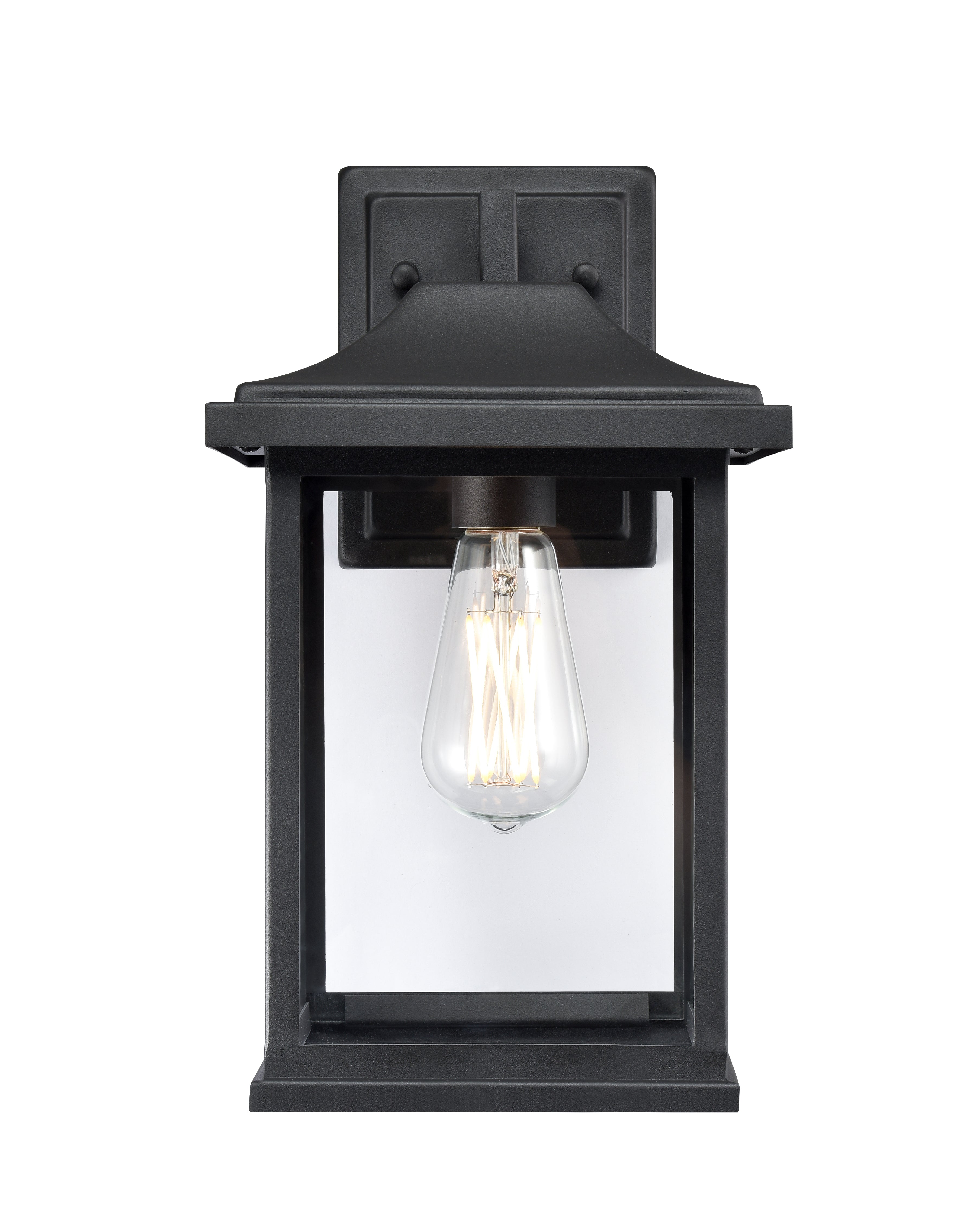7.75'' Southgate Textured Black 1 Light Wall Sconce