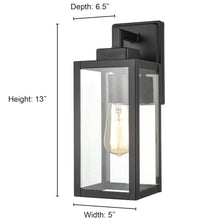 5''  Powder Coated Bronze 1 Light Wall Sconce