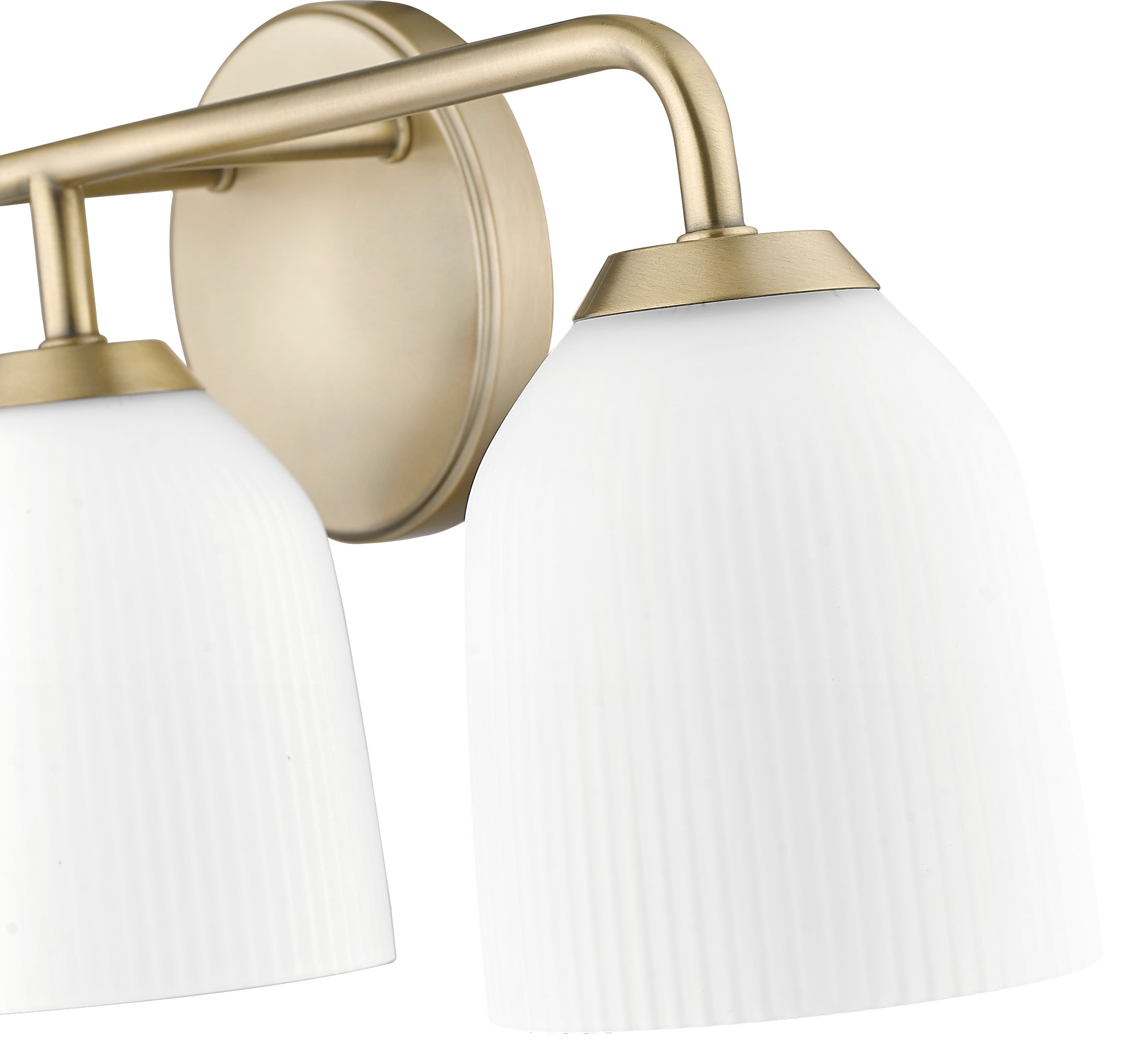 22.75'' Norah Vintage Brass 3 Light Bath Vanity