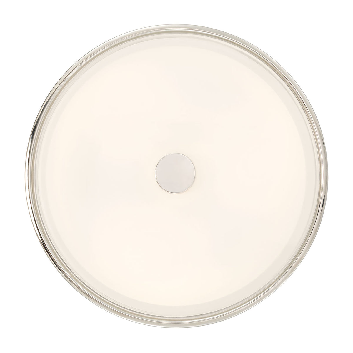 5.5'' Ardezia Polished Nickel 3 Light Flush Mount