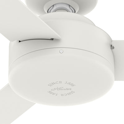 52 inch Presto Matte White Ceiling Fan and Wall Control