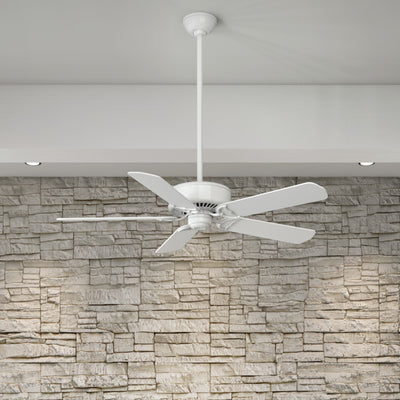 Casablanca 54 inch Panama ENERGY STAR® Snow White Ceiling Fan and Handheld Remote
