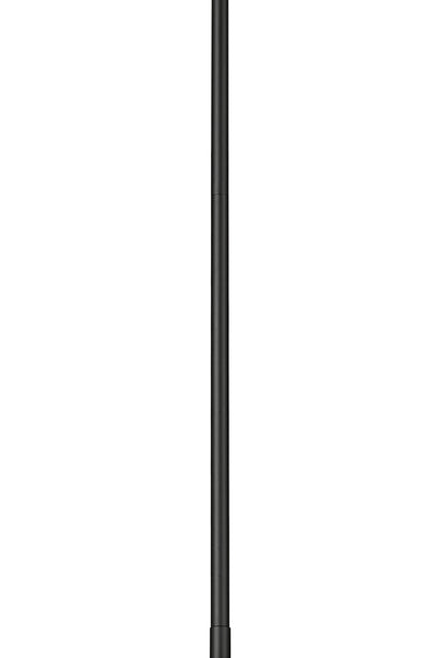 31.5'' Adorra Matte Black 8 Light Chandelier