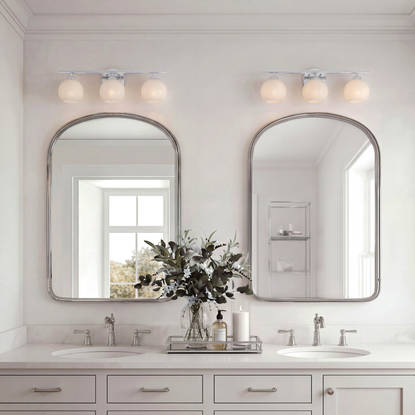 24'' Kimorra Chrome 3 Light Bath Vanity