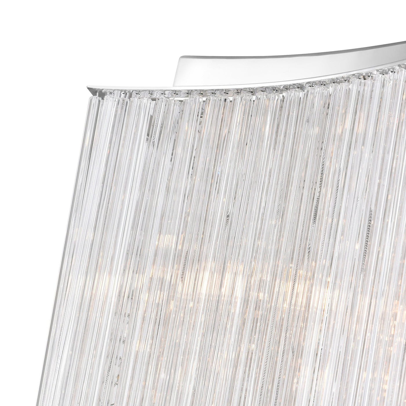 Elsa 10 Light Chrome Chandelier with Crystal Drum Shade