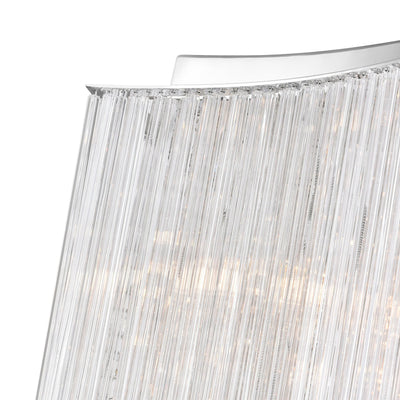 Elsa 10 Light Chrome Chandelier with Crystal Drum Shade