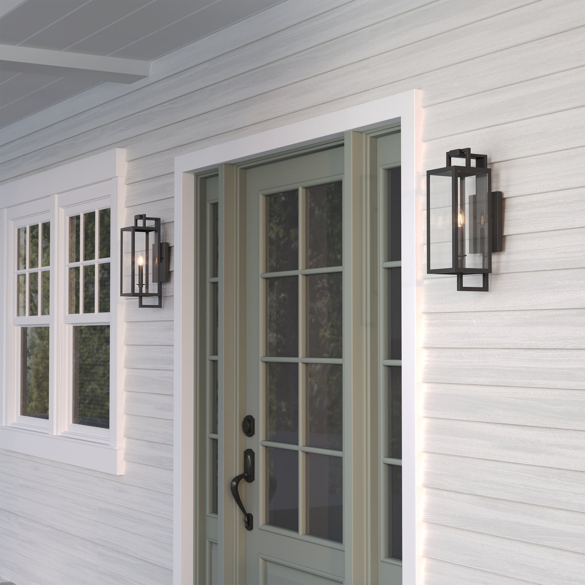 6'' Lamont Textured Black 1 Light Wall Sconce