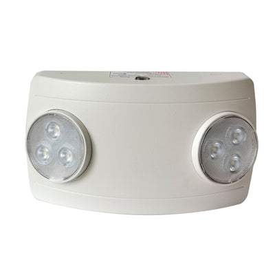 7.5-inch White Emergency Light with 0.5W Output and 120-277V Input