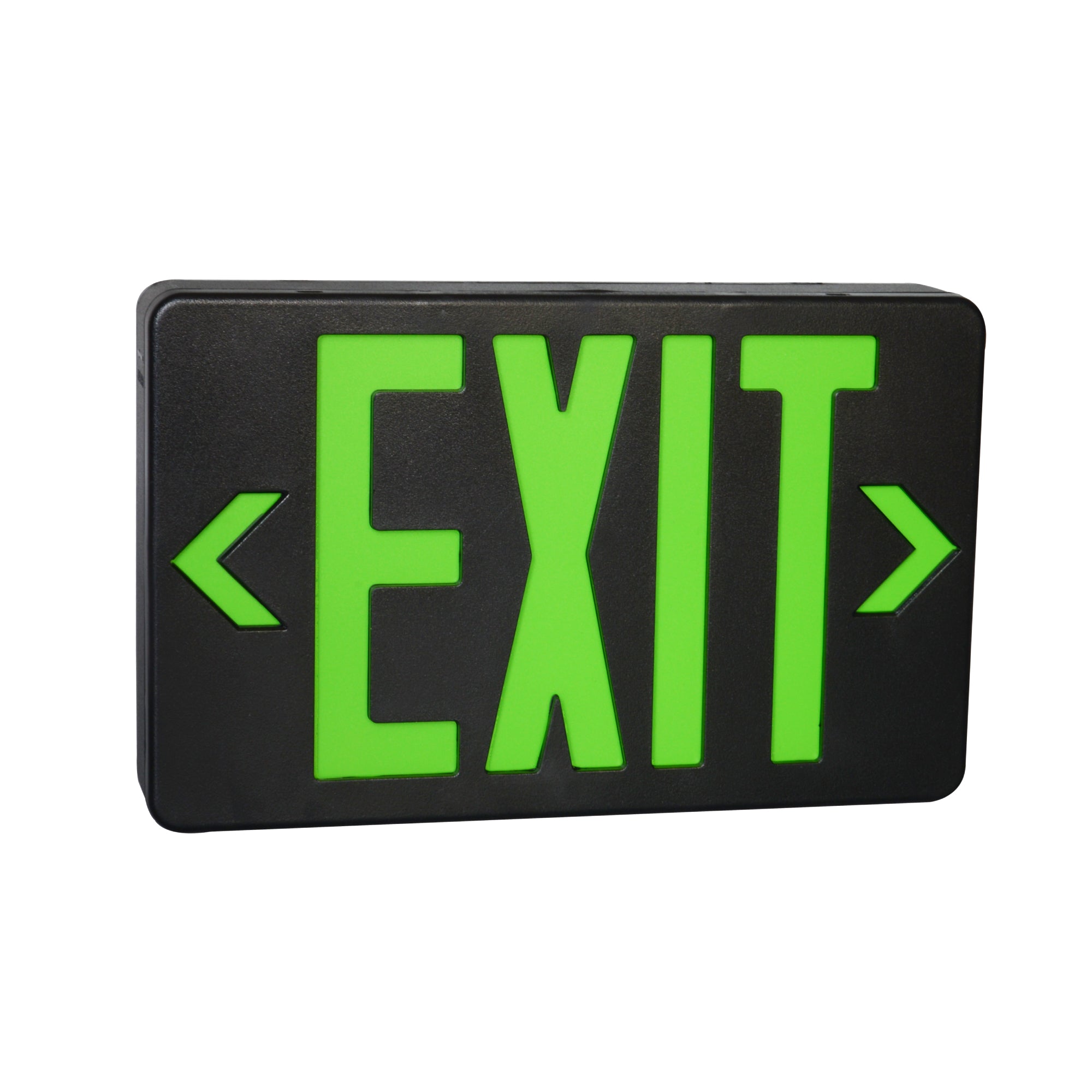 11.75-inch Green Double Face Exit Sign