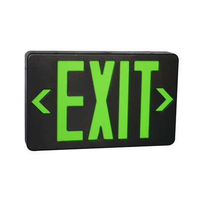 11.75-inch Green Double Face Exit Sign