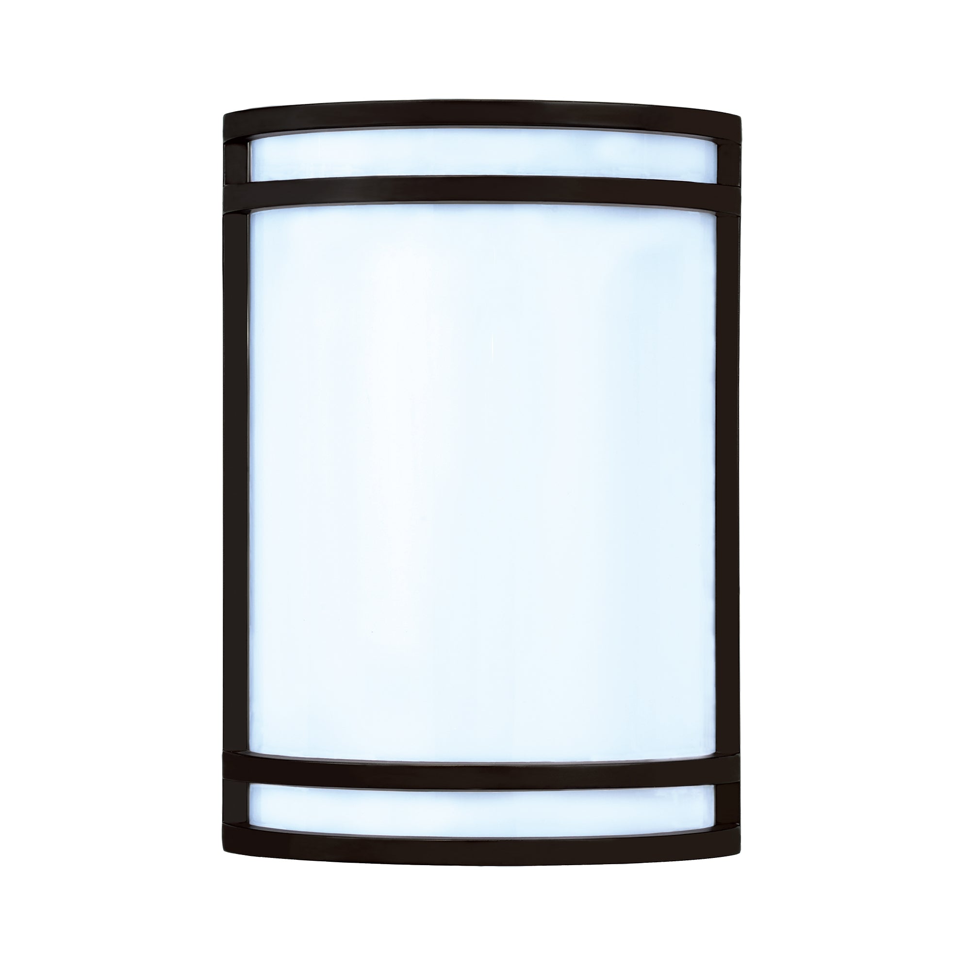 10-inch Black Outdoor Wall Sconce