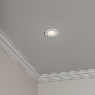 4-inch White Wall Light with 5-CCT Selectable White and 11W Output