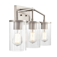 20'' Beverlly Brushed Nickel 3 Light Bath Vanity