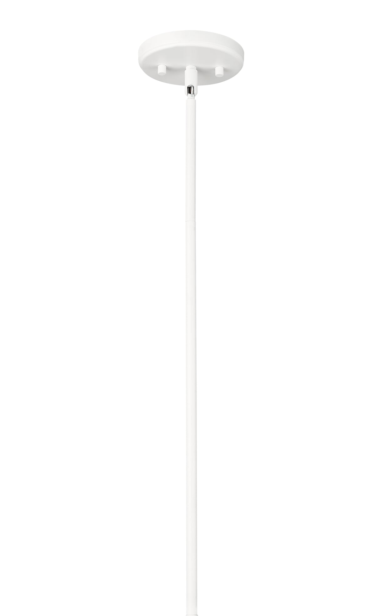 13'' Kayman Matte White 1 Light Pendant