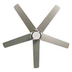 52 Inch Aldea V AC Brushed Nickel Indoor Reversible Ceiling Fan