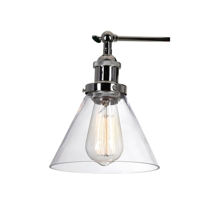 Eustis 2 Light Nickel Vanity Light