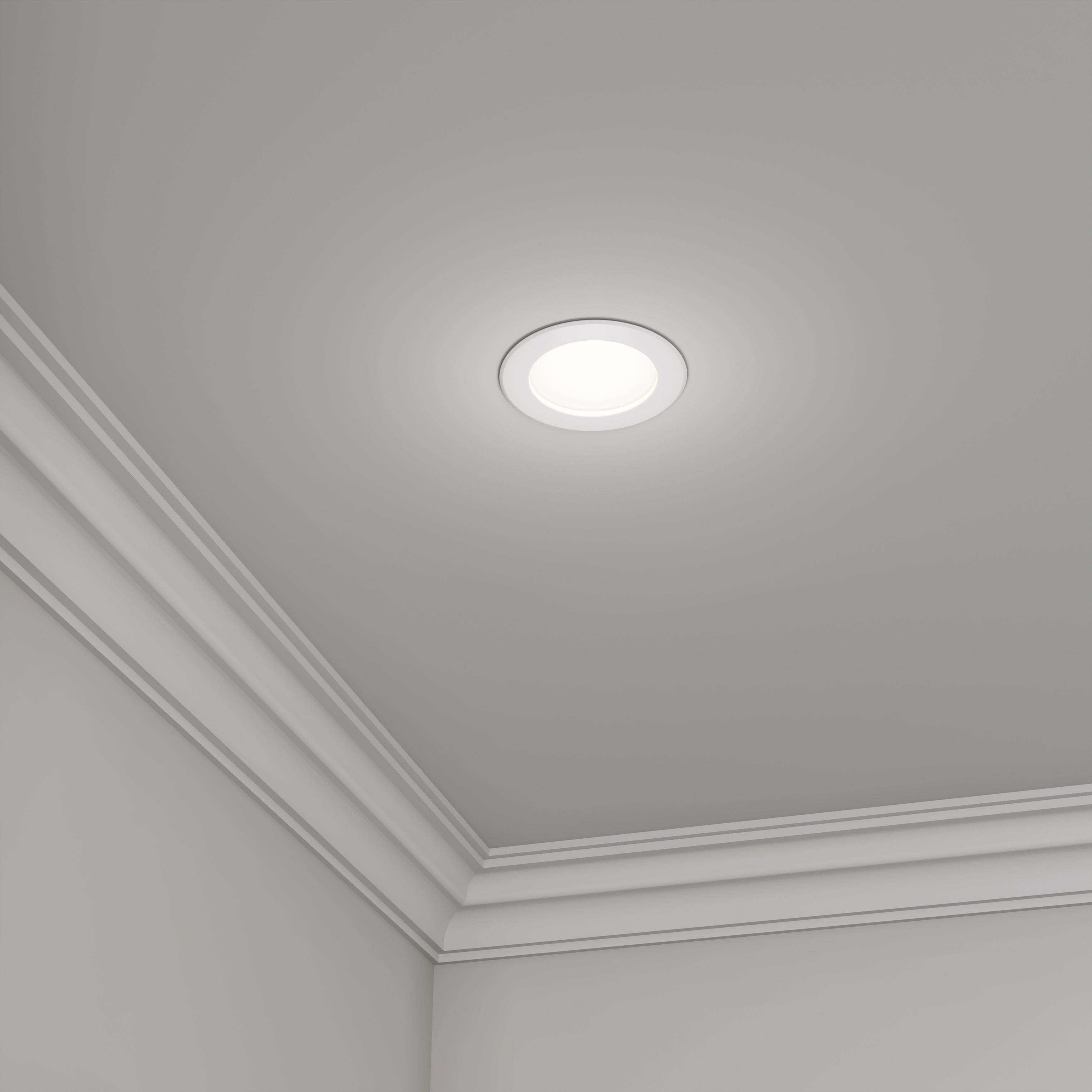 4-inch White Commercial Wall Light with 5-CCT Selectable White