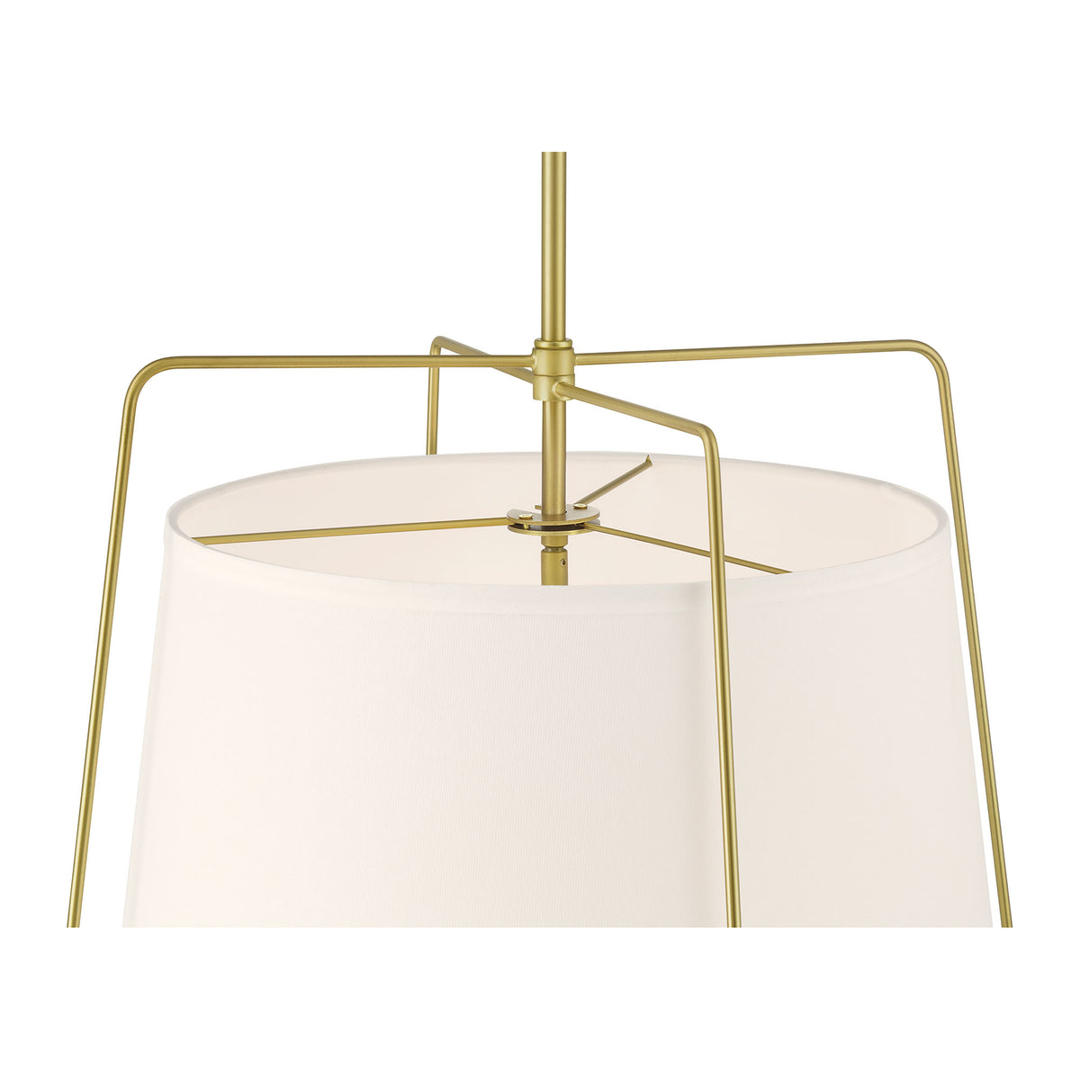 17.75'' Vellinor Vintage Brass 3 Light Pendant