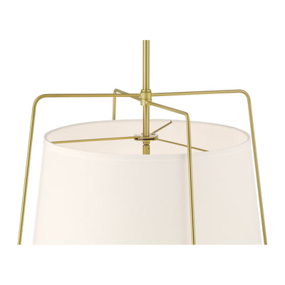 17.75'' Vellinor Vintage Brass 3 Light Pendant