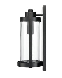8'' Braselton Powder Coated Black 1 Light Wall Sconce