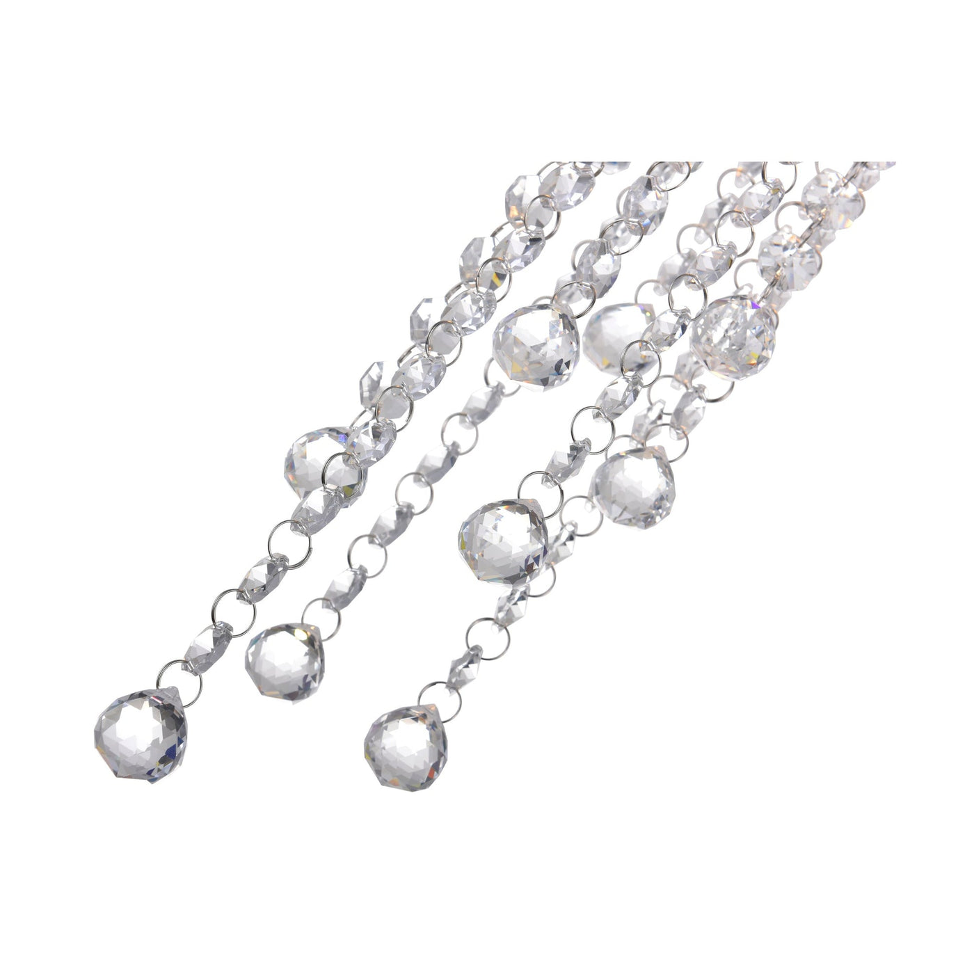 Extended 1 Light 5in Chrome Mini Pendant