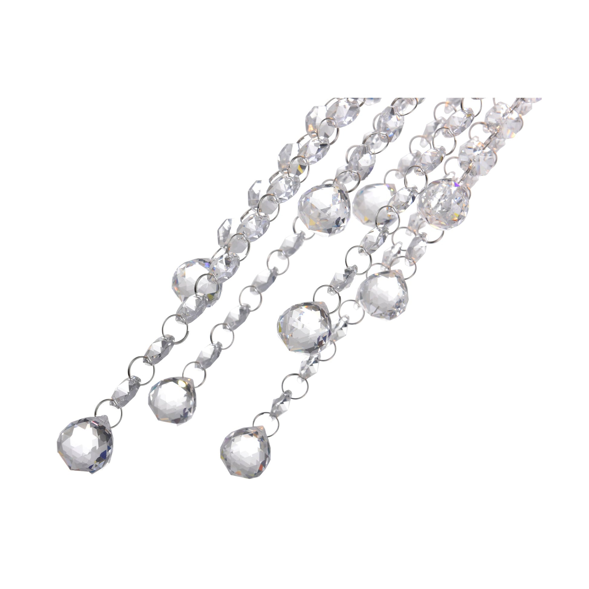 Extended 1 Light 5in Chrome Mini Pendant