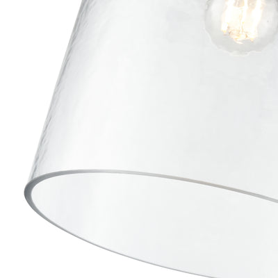15.75'' Khrisa Matte Black 1 Light Pendant