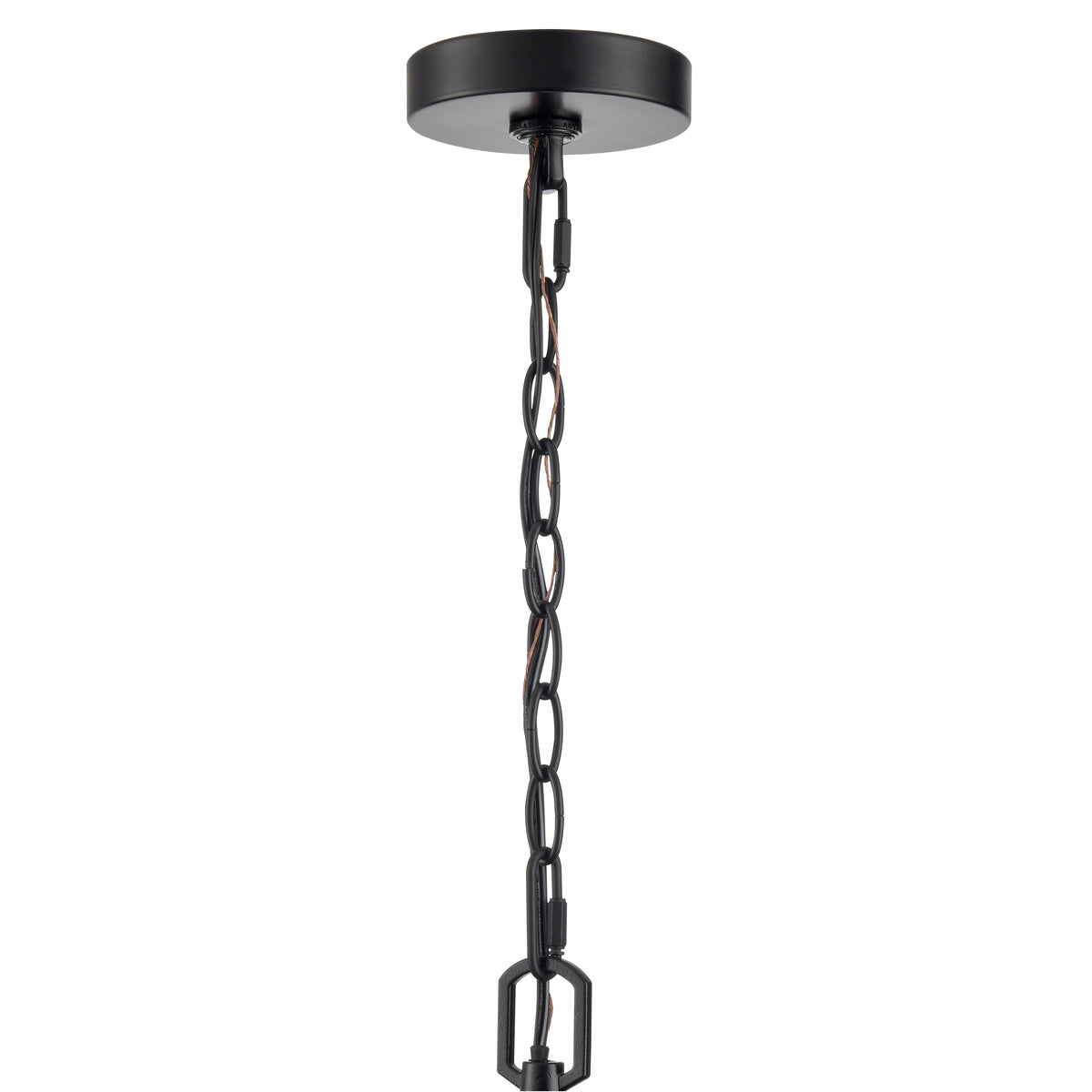 19.75'' Edenton Matte Black 3 Light Hanging Pendant