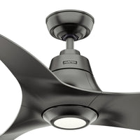 60 inch Arwen ENERGY STAR® Granite Damp Rated Ceiling Fan with LED Light Kit and Handheld Remote